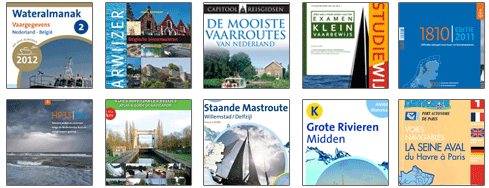 Ruim aanbod watersportboeken en vaarkaarten